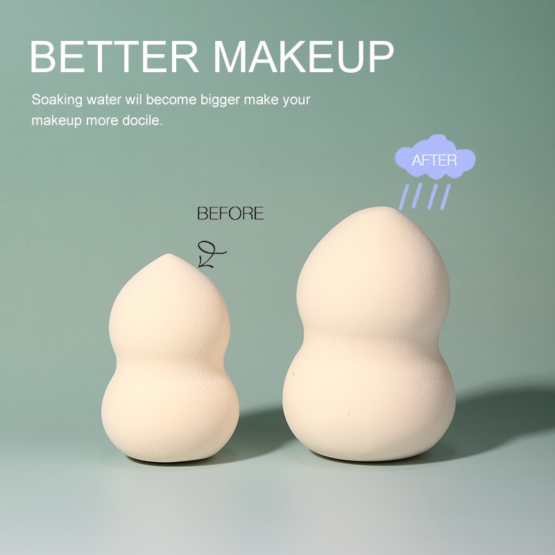 LMLTOP VN Beauty Egg Makeup Puff Set Top-025 Water-Drop High elasticity Strong water absorption Gourd Drop Powder Puff LMLTOP VN Beauty Egg Makeup Puff Set Top-025 Water-Drop High elasticity Strong water absorption Gourd Drop Powder Puff
