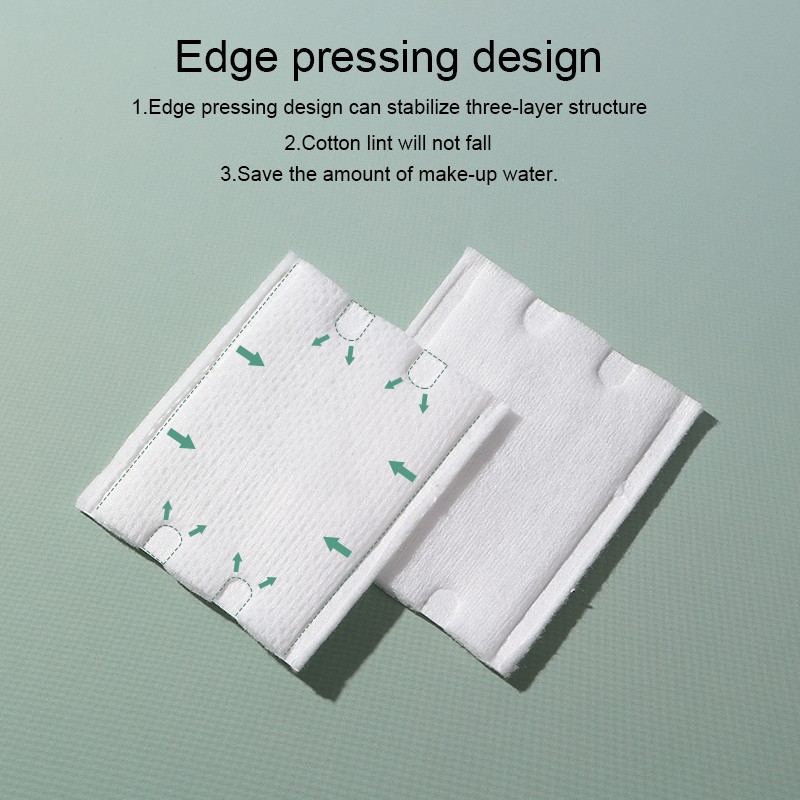 OEM Disposable Cosmetic tools Facial Square Cotton Pad Absorbent Organic Cotton Cleaning Pads Makeup Remover Pads TOP-008 For skin care OEM Disposable Cosmetic tools Facial Square Cotton Pad Absorbent Organic Cotton Cleaning Pads Makeup Remover Pads TOP-008 For skin care