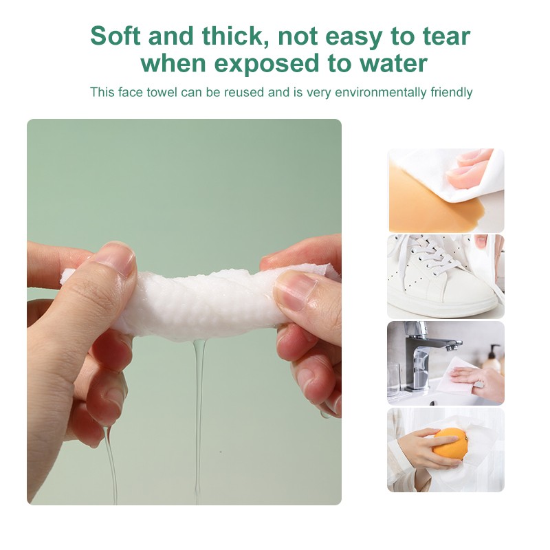 LMLTOP Disposable Pearl-Patterned Absorbent Face Wash Towel Soft Cotton Roll SY640 for Facial Cleansing Makeup Remover Wipes LMLTOP Disposable Pearl-Patterned Absorbent Face Wash Towel Soft Cotton Roll SY640 for Facial Cleansing Makeup Remover Wipes