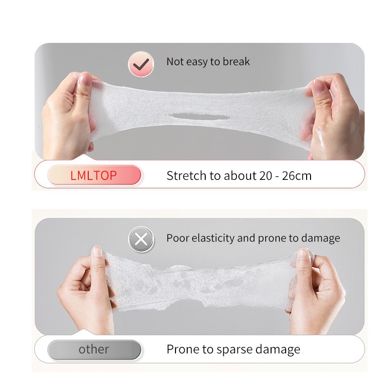 Wet Compress Hydrating Ultra-Thin Lyocell fibre Opening Makeup Remover Cotton Pads SY472 Soft Stretchable Cotton Sheet for Face Wet Compress Hydrating Ultra-Thin Lyocell fibre Opening Makeup Remover Cotton Pads SY472 Soft Stretchable Cotton Sheet for Face