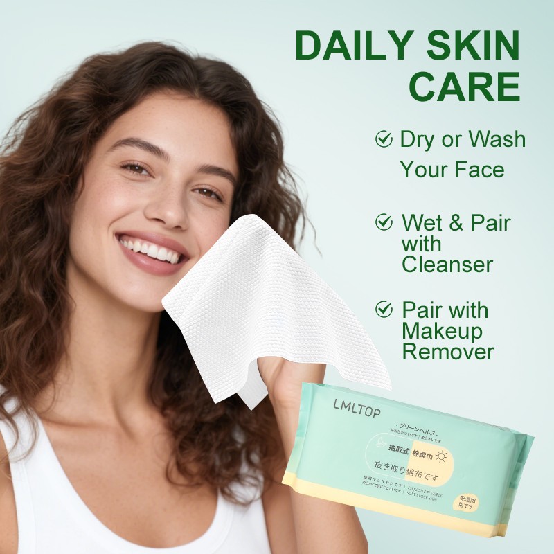 Customized Logo Cotton Plant Fiber Disposable Face Towel Non-woven Spa Facial Soft Beauty Tissues for Personal Use Wet Dry SY429 Customized Logo Cotton Plant Fiber Disposable Face Towel Non-woven Spa Facial Soft Beauty Tissues for Personal Use Wet Dry SY429