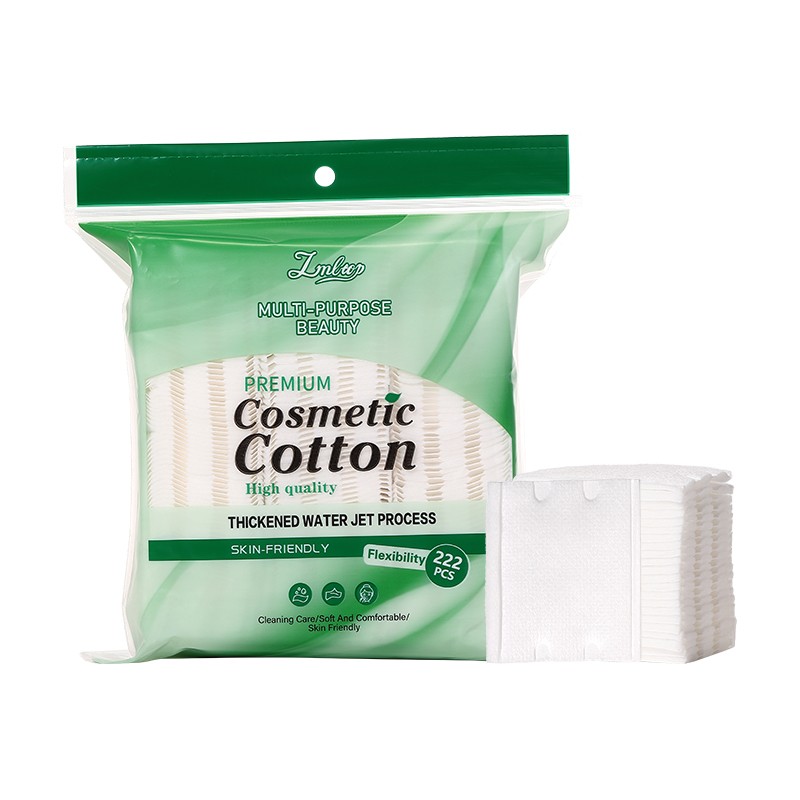 LMLTOP Latest Upgrade 222pcs Cotton Pad double-sided edge-pressed makeup remover pads For Facial Nails Cleansing Use SY644 LMLTOP Latest Upgrade 222pcs Cotton Pad double-sided edge-pressed makeup remover pads For Facial Nails Cleansing Use SY644