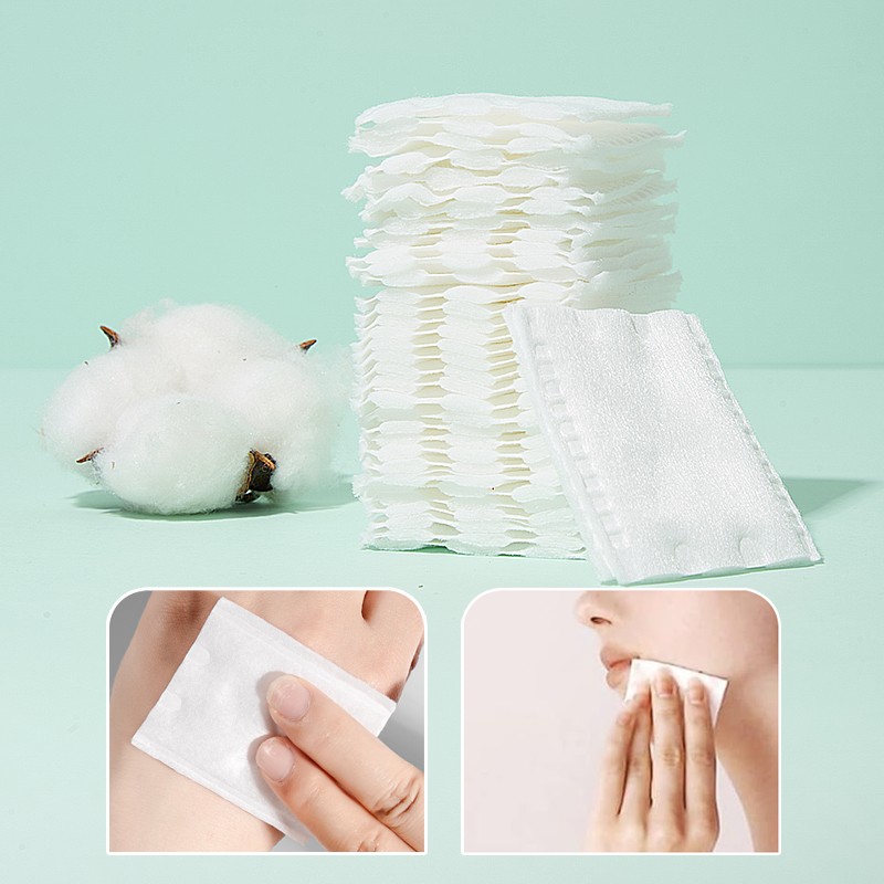 LMLTOP Latest Upgrade 222pcs Cotton Pad double-sided edge-pressed makeup remover pads For Facial Nails Cleansing Use SY644 LMLTOP Latest Upgrade 222pcs Cotton Pad double-sided edge-pressed makeup remover pads For Facial Nails Cleansing Use SY644