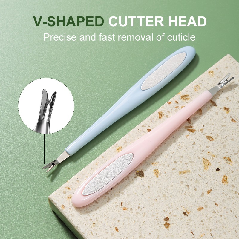 Lameila Stainless Steel Cuticle Nail Pusher Dead Skin Push Pedicure Manicure Tools Plastic Nail Cuticle Pusher 3130 Lameila Stainless Steel Cuticle Nail Pusher Dead Skin Push Pedicure Manicure Tools Plastic Nail Cuticle Pusher 3130