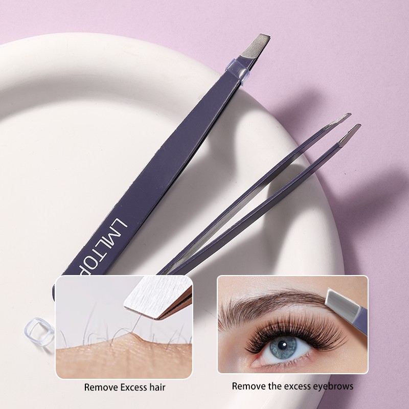LMLTOP Mini 3 Pcs Double-Ended Eyebrow Razor Stainless steel Beauty Scissors Comb Set Tweezers Kit for Precise Shaping YY667 LMLTOP Mini 3 Pcs Double-Ended Eyebrow Razor Stainless steel Beauty Scissors Comb Set Tweezers Kit for Precise Shaping YY667