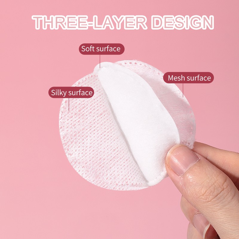 LMLTOP 3-Layered Soft Cotton Pads 120 PCS Thickened Eco-Friendly Organic Makeup Remover Face Pads with Box for Facial Use-SY693 LMLTOP 3-Layered Soft Cotton Pads 120 PCS Thickened Eco-Friendly Organic Makeup Remover Face Pads with Box for Facial Use-SY693
