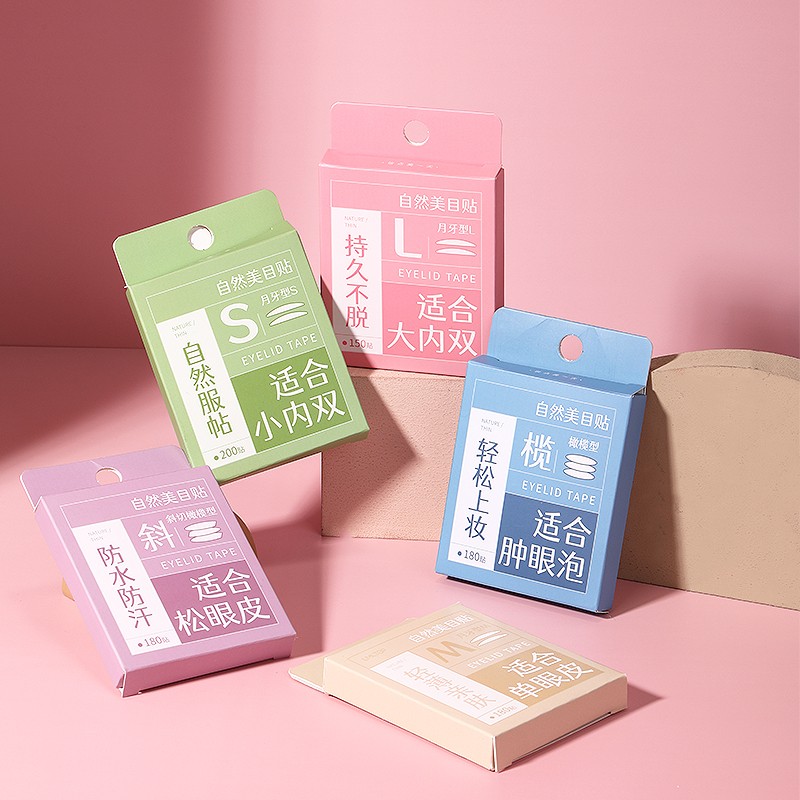 LMLTOP S M L Invisible Double Eyelid Sticker Different Size Double Eyelid Tape Double Eyelid Patch SY662-666