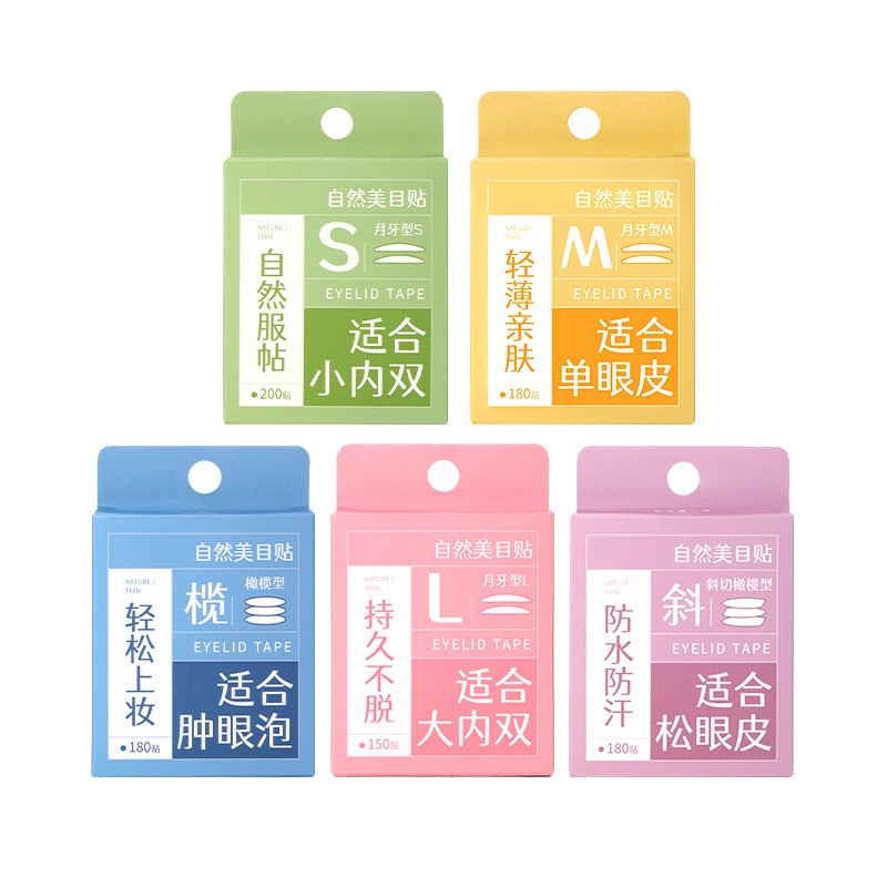 LMLTOP S M L Invisible Double Eyelid Sticker Different Size Double Eyelid Tape Double Eyelid Patch SY662-666 LMLTOP S M L Invisible Double Eyelid Sticker Different Size Double Eyelid Tape Double Eyelid Patch SY662-666
