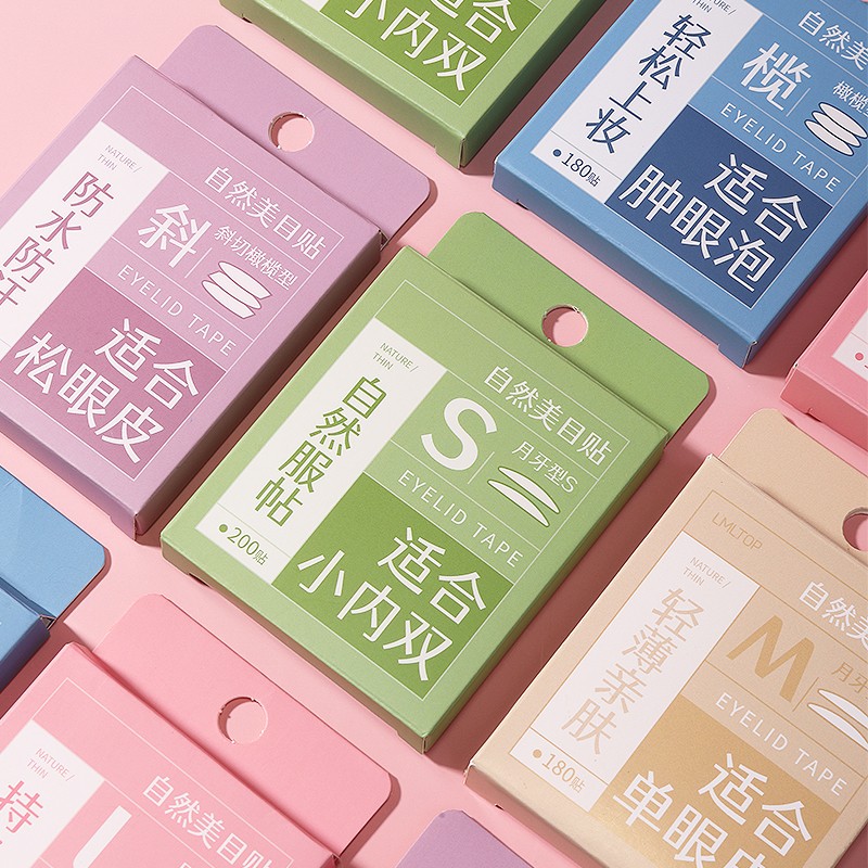 LMLTOP S M L Invisible Double Eyelid Sticker Different Size Double Eyelid Tape Double Eyelid Patch SY662-666 LMLTOP S M L Invisible Double Eyelid Sticker Different Size Double Eyelid Tape Double Eyelid Patch SY662-666