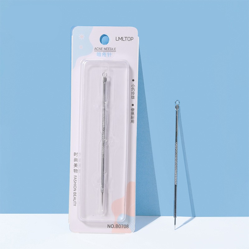 Lameila acne removal tools stainless steel face blackhead remover comedone pimple extractor acne needle B0708