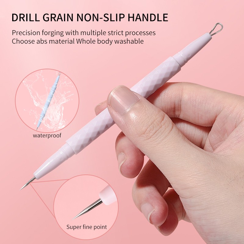 Lameila Pimple Tool Gold Beauty Needle Extractor Blackhead Remover Pore Cleanser Tools Stainless Steel Acne Needle B0768 Lameila Pimple Tool Gold Beauty Needle Extractor Blackhead Remover Pore Cleanser Tools Stainless Steel Acne Needle B0768