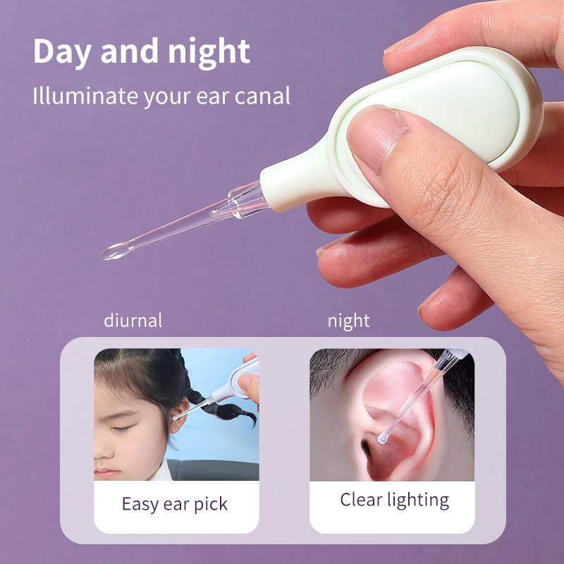LMLTOP 3 in 1 chinese plastic ear pick cleaning lighted earpick with light sticky ear picking kit hand pick ear wax SY558 LMLTOP 3 in 1 chinese plastic ear pick cleaning lighted earpick with light sticky ear picking kit hand pick ear wax SY558