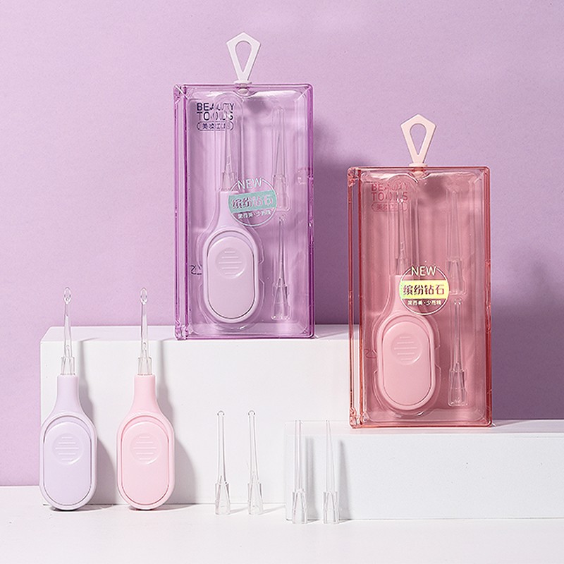 LMLTOP Reusable Ear Wax Removal Cleaner Pick Tools With Led Light For Children Adults SY547 Safety Easy Use Ear Picks With Light