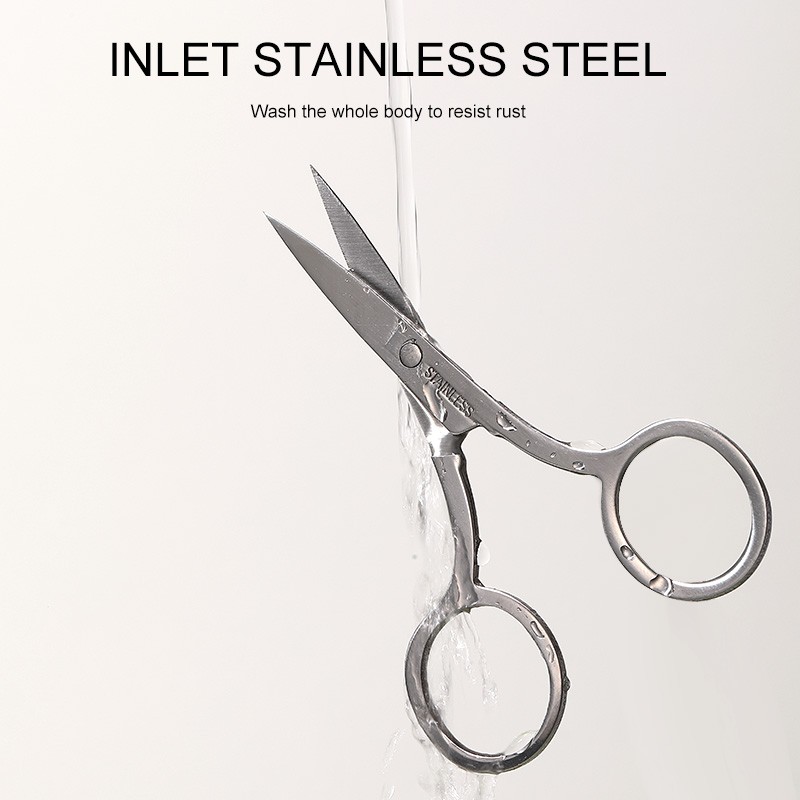 Customized Logo Multifunctional Premium Direct Stainless Steel Safety Mini Beauty Scissors Eyebrow Scissors Sharp SY1027 Customized Logo Multifunctional Premium Direct Stainless Steel Safety Mini Beauty Scissors Eyebrow Scissors Sharp SY1027