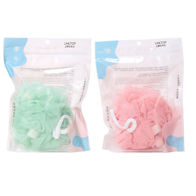 LMLTOP Hot Sale Factory Direct Sale Net Surface Bath Ball Colorful Sponge Bath Clean Up The Cutin Bath Sponge Exfoliating C049 LMLTOP Hot Sale Factory Direct Sale Net Surface Bath Ball Colorful Sponge Bath Clean Up The Cutin Bath Sponge Exfoliating C049