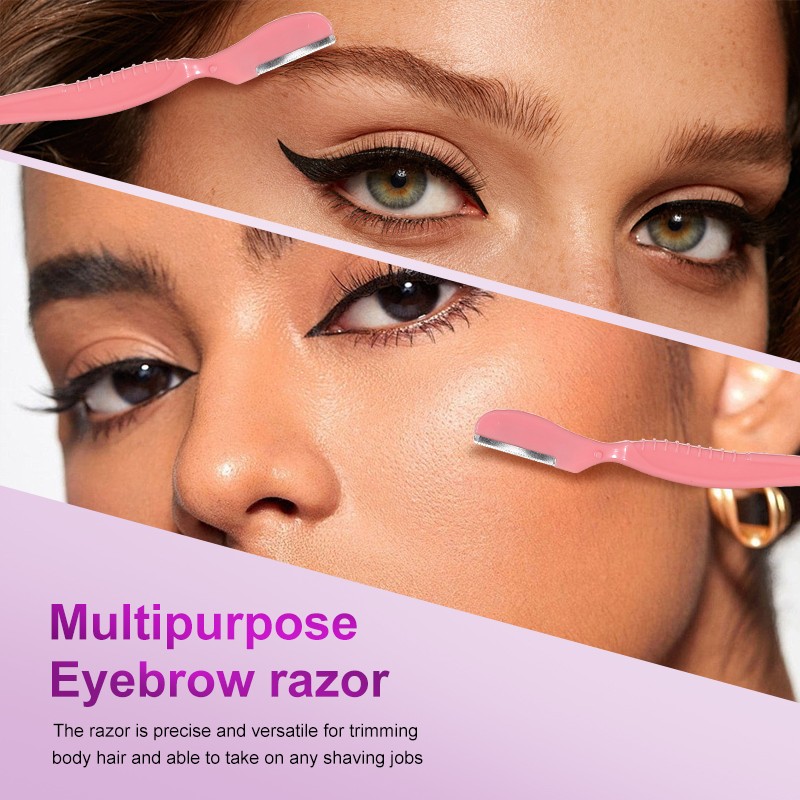 Mini Makeup Tools Sharp Stainless steel blade Eyebrow Razor Trimmer Dermaplaning for Facial Hair Removal Eyebrow Razors UU02 Mini Makeup Tools Sharp Stainless steel blade Eyebrow Razor Trimmer Dermaplaning for Facial Hair Removal Eyebrow Razors UU02