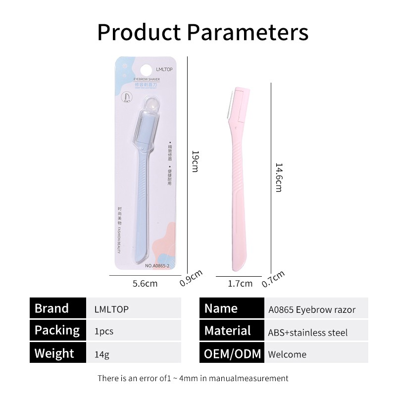 Lameila Single Pack Facial Eye Brow Cosmetic Tools Ladies Eyebrow Razor A0865 Lameila Single Pack Facial Eye Brow Cosmetic Tools Ladies Eyebrow Razor A0865