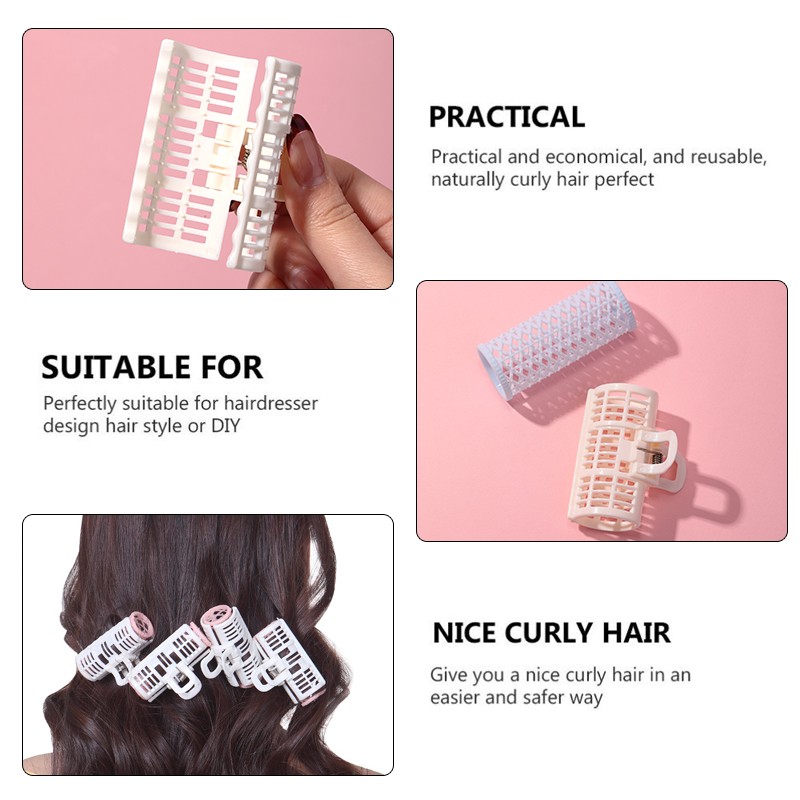 LMLTOP 3PCS High quality plastic hair roller wholesale cosmetic hair curler tools for daily use C016 LMLTOP 3PCS High quality plastic hair roller wholesale cosmetic hair curler tools for daily use C016