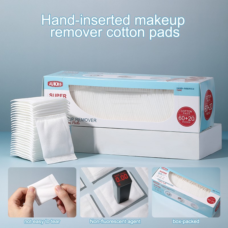 UUKKG Premium Cotton Pad Face Makeup Remover Pads Products Skin Care Tools for Facial Cleansing and Nail Polish Removing SY591 UUKKG Premium Cotton Pad Face Makeup Remover Pads Products Skin Care Tools for Facial Cleansing and Nail Polish Removing SY591