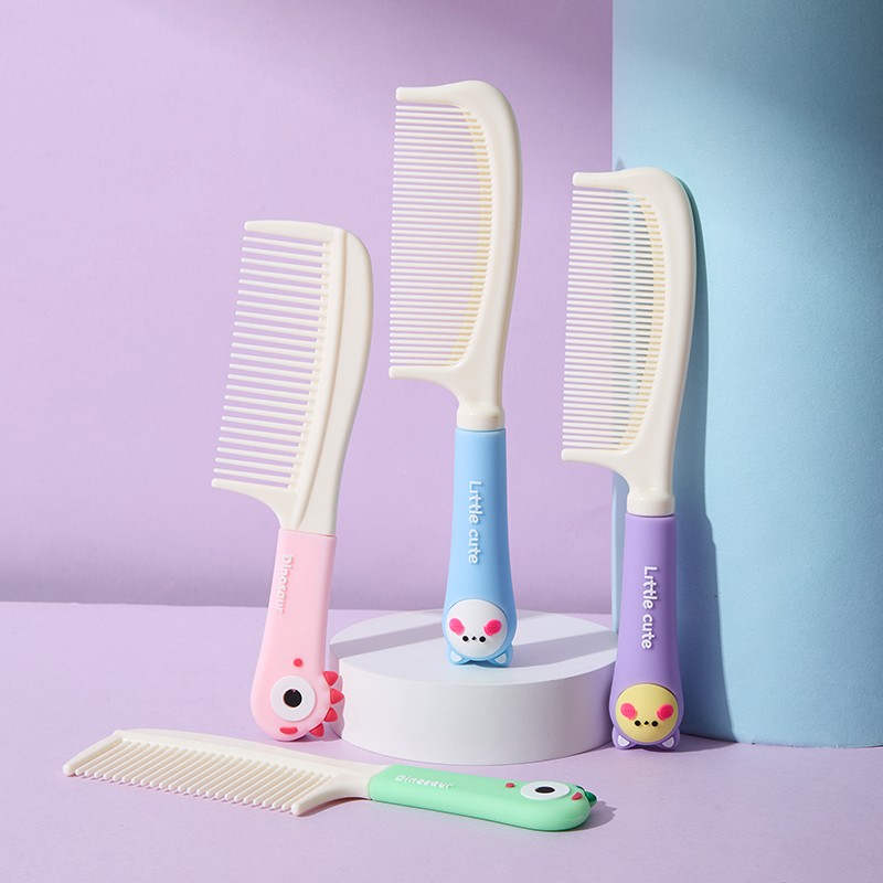 New Fashion Cute Cartoon ABS Hairdressing Comb Portable Fine Teeth Comb for Baby Girls Women Long Hair for Students' TravelSY776 New Fashion Cute Cartoon ABS Hairdressing Comb Portable Fine Teeth Comb for Baby Girls Women Long Hair for Students' TravelSY776