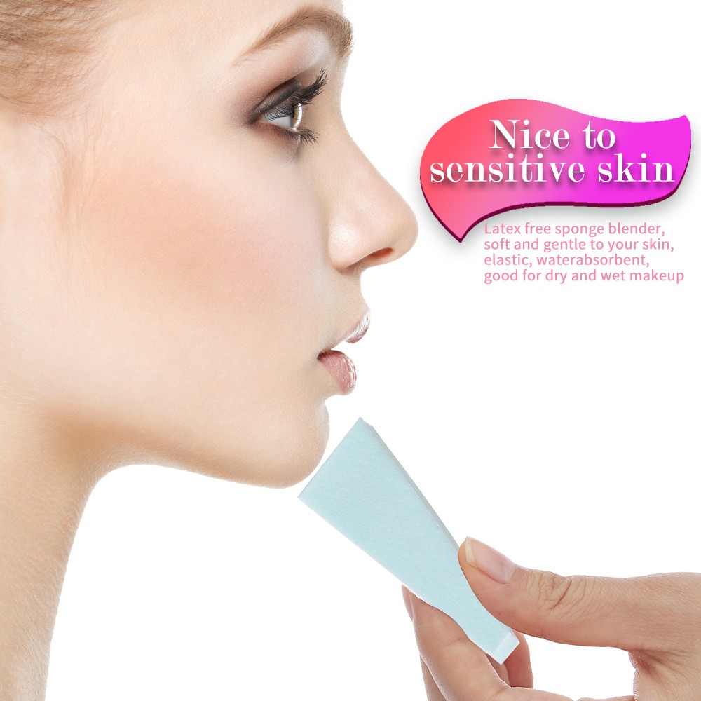 LMLTOP Unique Foundation Beauty Lady Tool 30pcs Trapezoid Puff Makeup Remover Cosmetic Puff Soft Non-latex Makeup Sponge B0941 LMLTOP Unique Foundation Beauty Lady Tool 30pcs Trapezoid Puff Makeup Remover Cosmetic Puff Soft Non-latex Makeup Sponge B0941
