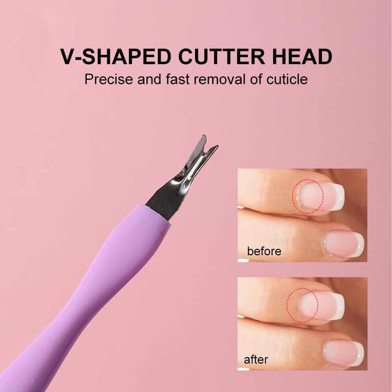 6pcs Colorful Manicure Nail Cuticle Pusher Tool Family Use Pedicure Cuticle Remover Dead Skin Fork Nail Cuticle Trimmer Kit 6pcs Colorful Manicure Nail Cuticle Pusher Tool Family Use Pedicure Cuticle Remover Dead Skin Fork Nail Cuticle Trimmer Kit