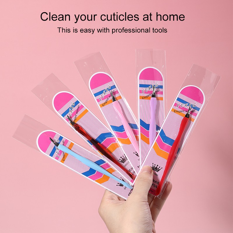 6pcs Colorful Manicure Nail Cuticle Pusher Tool Family Use Pedicure Cuticle Remover Dead Skin Fork Nail Cuticle Trimmer Kit 6pcs Colorful Manicure Nail Cuticle Pusher Tool Family Use Pedicure Cuticle Remover Dead Skin Fork Nail Cuticle Trimmer Kit