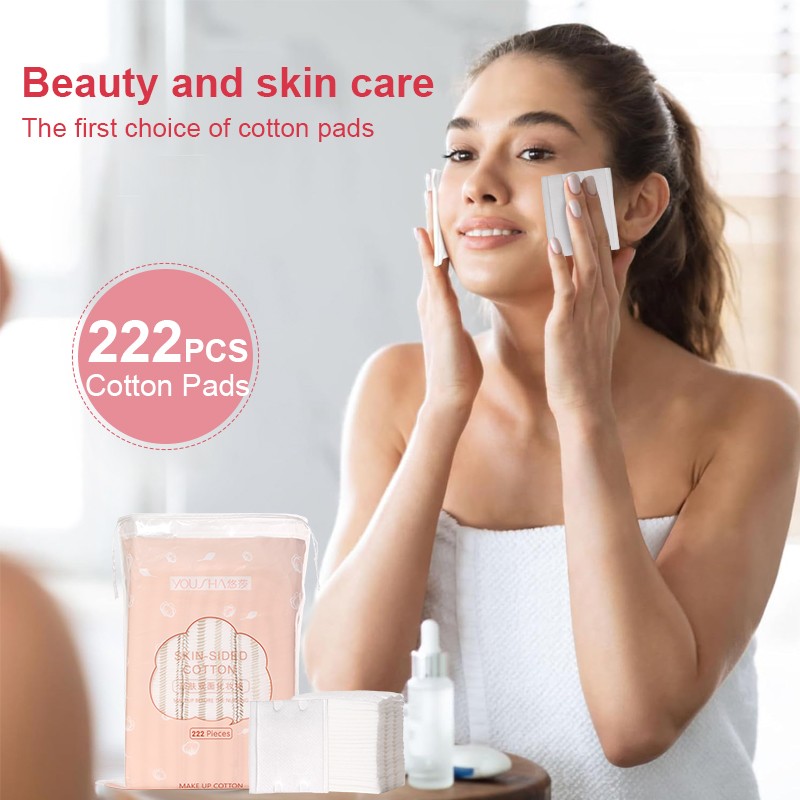 Yousha 222pcs Disposable Double Useful Side Pads Cosmetic Makeup Remover Cotton Pads Cosmetic Square Cotton YV029 Yousha 222pcs Disposable Double Useful Side Pads Cosmetic Makeup Remover Cotton Pads Cosmetic Square Cotton YV029