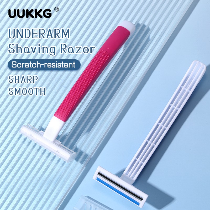 Women's Double Blade Razor Painless Shaver Smooth Body Face Hair Remover Skin-Friendly Beauty Tool Women's Double Blade Razor Painless Shaver Smooth Body Face Hair Remover Skin-Friendly Beauty Tool