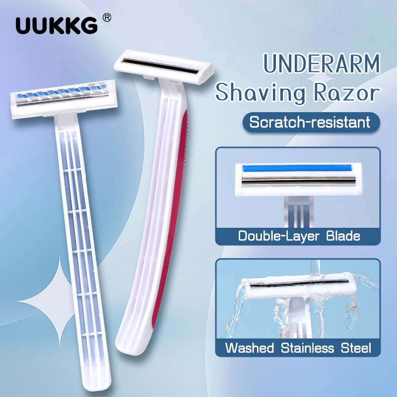 Women's Double Blade Razor Painless Shaver Smooth Body Face Hair Remover Skin-Friendly Beauty Tool Women's Double Blade Razor Painless Shaver Smooth Body Face Hair Remover Skin-Friendly Beauty Tool