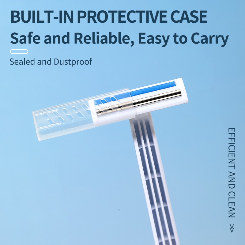 Women's Double Blade Razor Painless Shaver Smooth Body Face Hair Remover Skin-Friendly Beauty Tool Women's Double Blade Razor Painless Shaver Smooth Body Face Hair Remover Skin-Friendly Beauty Tool