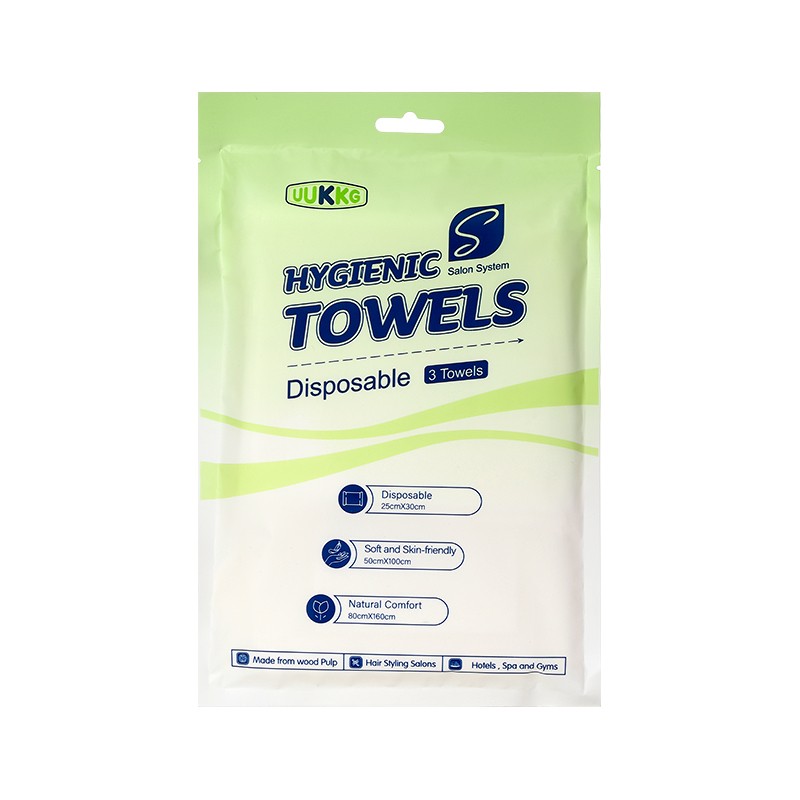 Disposable Sanitary Towels for Travel Hotel - Soft Skin-Friendly Disposable Face Towels Premium Lint-Free Hygienic Towels SY789