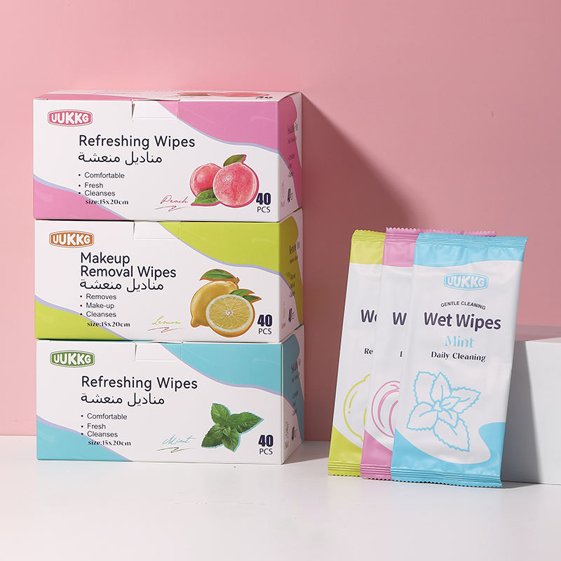 Hot-selling Multi Fragrance makeup Remover Wipes Non-irritating Cosmetic Cleansing Facial Adults Eco-friendly Feminine Wet Wipe