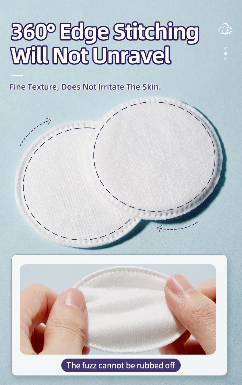 UENO Double Sides Makeup Cotton Pads Multi-Purpose Skin Care Cotton Pad for Face V10 Cosmetic Makeup Remover Round V10 UENO Double Sides Makeup Cotton Pads Multi-Purpose Skin Care Cotton Pad for Face V10 Cosmetic Makeup Remover Round V10