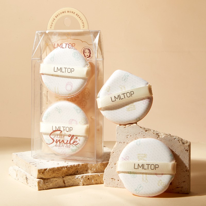 LMLTOP Soft Round Waterdrop Air Cushion Foundation Powder Puff Makeup Sponge for Beauty Latex Free Makeup US18