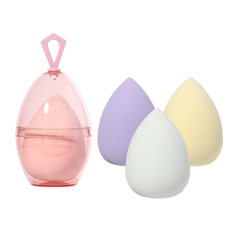 LMLTOP Candy Color Series Air Cushion Makeup Puff Water-Drop Shaped Beauty Sponge Egg With Storage Case Facial Tool CXT049 LMLTOP Candy Color Series Air Cushion Makeup Puff Water-Drop Shaped Beauty Sponge Egg With Storage Case Facial Tool CXT049