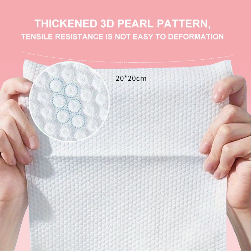 Big Capacity Disposable Cleansing Facial Towel Women's Pure Pearl Texture Cotton Non-woven Soft Face Wiping Towel Cotton Tissue SY421 Big Capacity Disposable Cleansing Facial Towel Women's Pure Pearl Texture Cotton Non-woven Soft Face Wiping Towel Cotton Tissue SY421