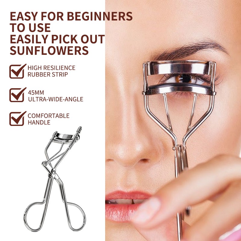 High Quality Eye Lash Curler Kit Eyelash Curling Makeup Tool Portable Stainless Steel Beauty Eyelash Curler for Lashes CurlsUS32 High Quality Eye Lash Curler Kit Eyelash Curling Makeup Tool Portable Stainless Steel Beauty Eyelash Curler for Lashes CurlsUS32
