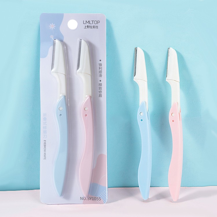LMLTOP 3Pcs Eyebrow Trimmer Facial Hair Remover Portable Face Razor Eyebrow Razor for Women Makeup Correction SY1055 LMLTOP 3Pcs Eyebrow Trimmer Facial Hair Remover Portable Face Razor Eyebrow Razor for Women Makeup Correction SY1055