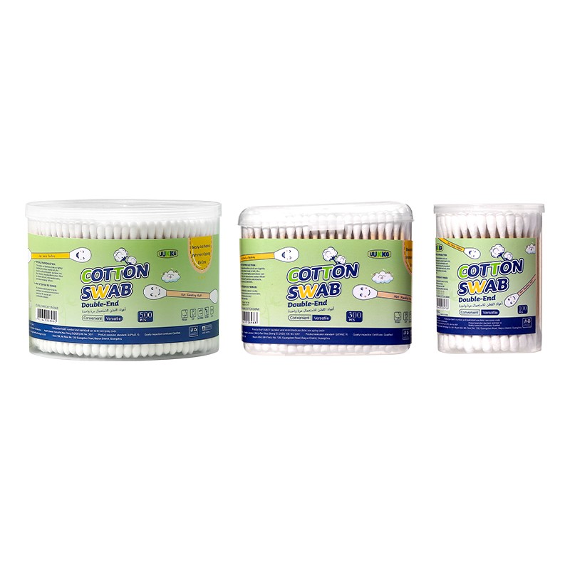 LMLTOPSY813 SY814 SY815 Chinese Manufacturer 100pcs 300pcs Double Headed Cotton Swab Plastic Containers Wood Sticks Cotton Buds Wholesales