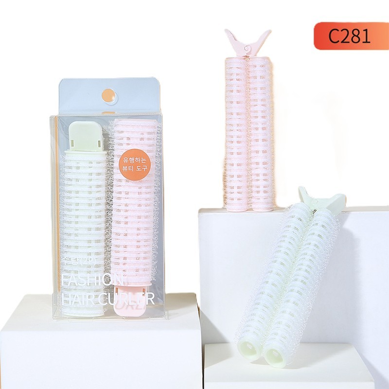 Lameila Fashion No Heat Hairdressing Nylon Hair Rollers Set Long Lasting Ellipse Curler Curling Hair Beauty Tools C281