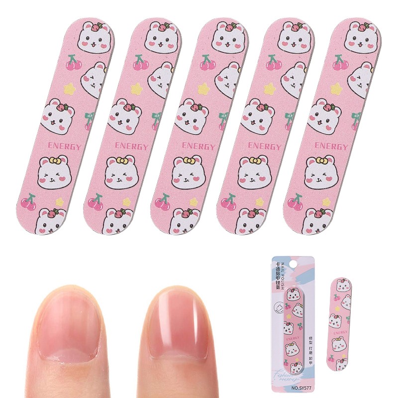 LMLTOP  Portable Manicure And Pedicure Sets Cute Safety Beauty Salon Nail Cutter Polishing Manicure Nail Kit Set SY577