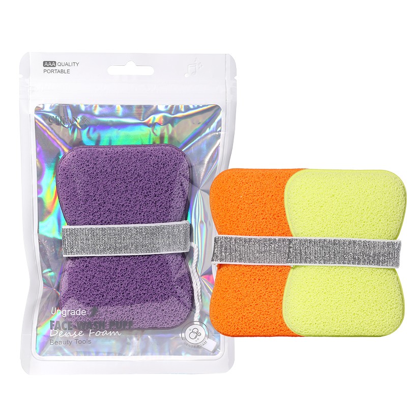 Wholesale Soap Bag Bath Sponge All Natural Super Soft Bath Flower Foaming Sponge for Face & Body Cleaning Household Use Y012