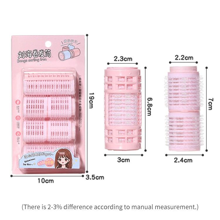 LMLTOP Wholesale Splicable Bangs Hair Rollers Self-Adhesive Fringe Curler Heat-Free Volume Hair Roller Portable Styling Tool TX12 LMLTOP Wholesale Splicable Bangs Hair Rollers Self-Adhesive Fringe Curler Heat-Free Volume Hair Roller Portable Styling Tool TX12