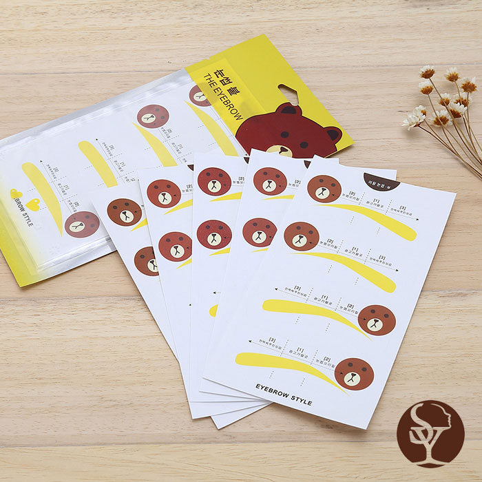 Eyebrow Stencils S751M Eyebrow Stencils S751M